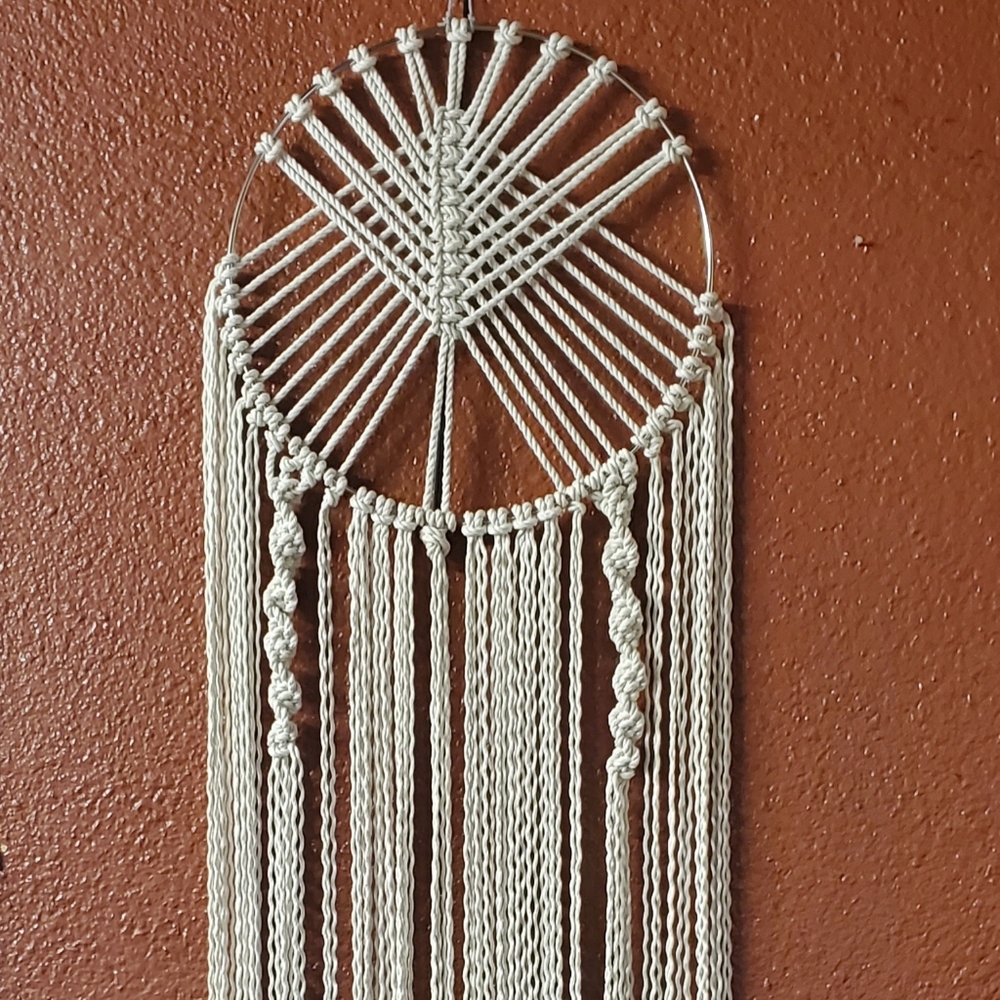 Macrame dream catcher